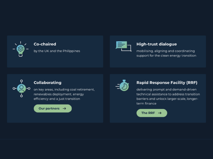 We developed a suite of icons to highlight key information