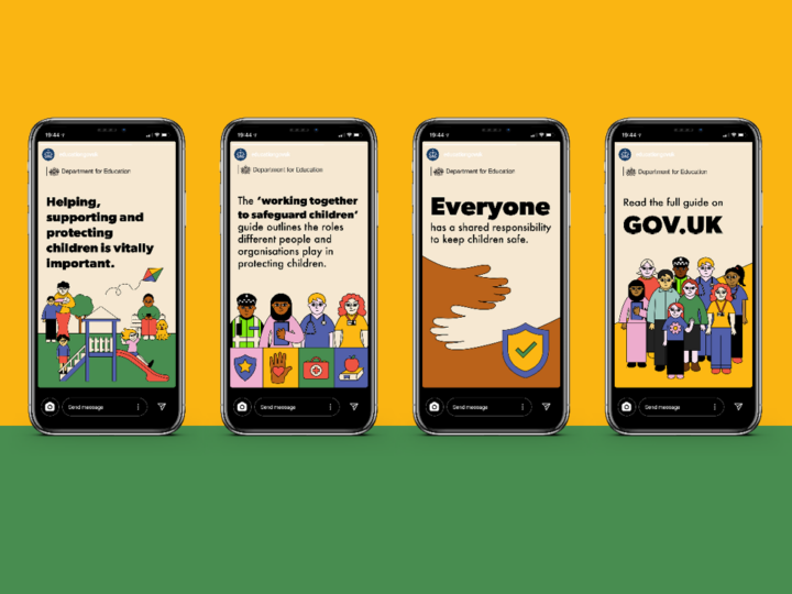 We also created social media content to promote and support the guidance and key messaging.