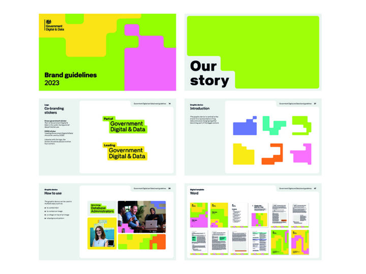 We produced a set of brand guidelines which included fonts, colour palette and more.