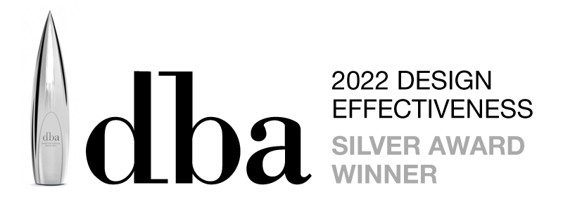 dba 2022 design effectiveness silver award winner